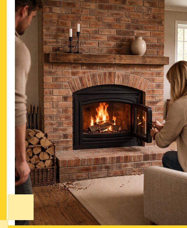 Кирпичные камины под ключ в Ижевске от 155805 р. | ЭриданЖвс