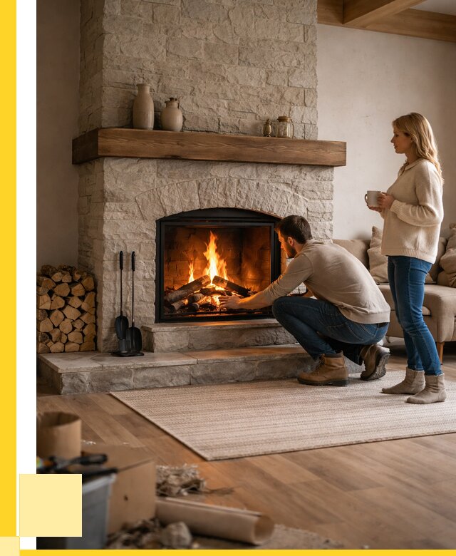 Камины для загородного дома в Ижевске от 363545 р., ЭриданЖвс