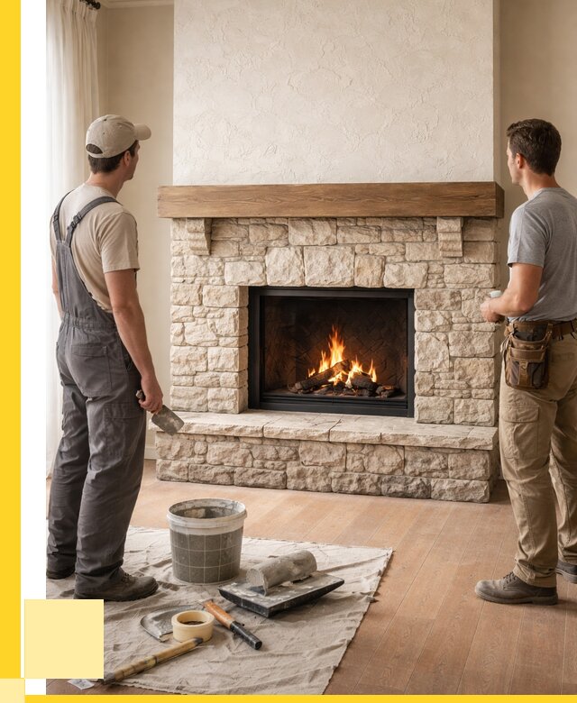 Отделка каминов в Ижевске от 6752 р. под ключ | ЭриданЖвс