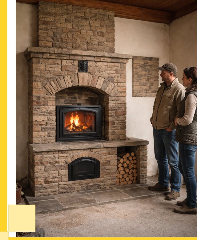 Кирпичная печь под ключ в Ижевске от 155805 р. | ЭриданЖвс