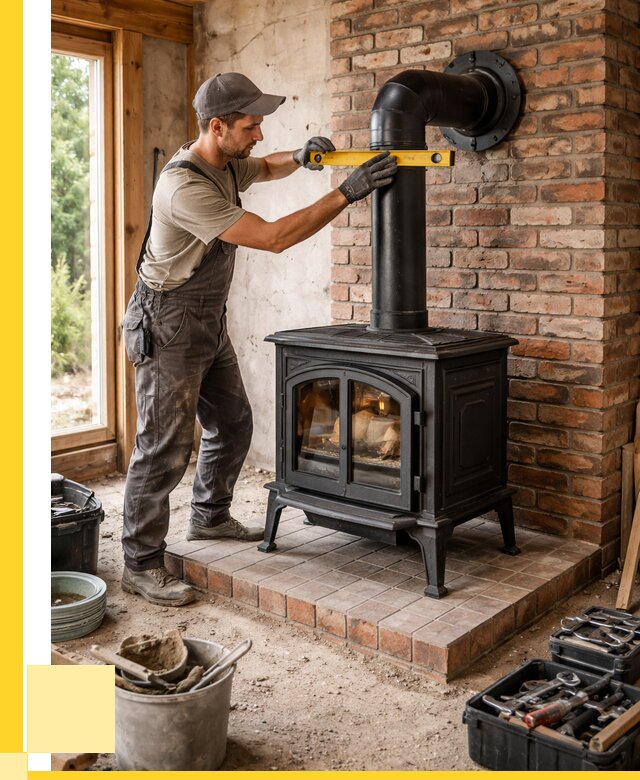 Монтаж печей установка банной печи в Ижевске от 15581 р. | ЭриданЖвс