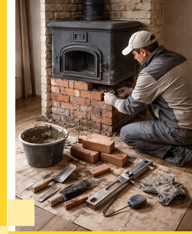 Ремонт печей в Ижевске от 12464 р., услуги печника ЭриданЖвс