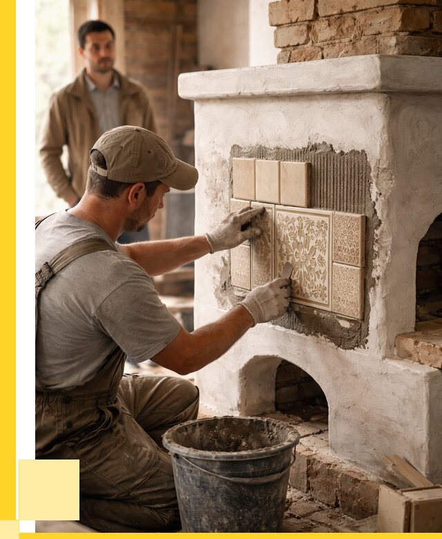 Отделка печей и банных печей в Ижевске от 36355 р. | ЭриданЖвс