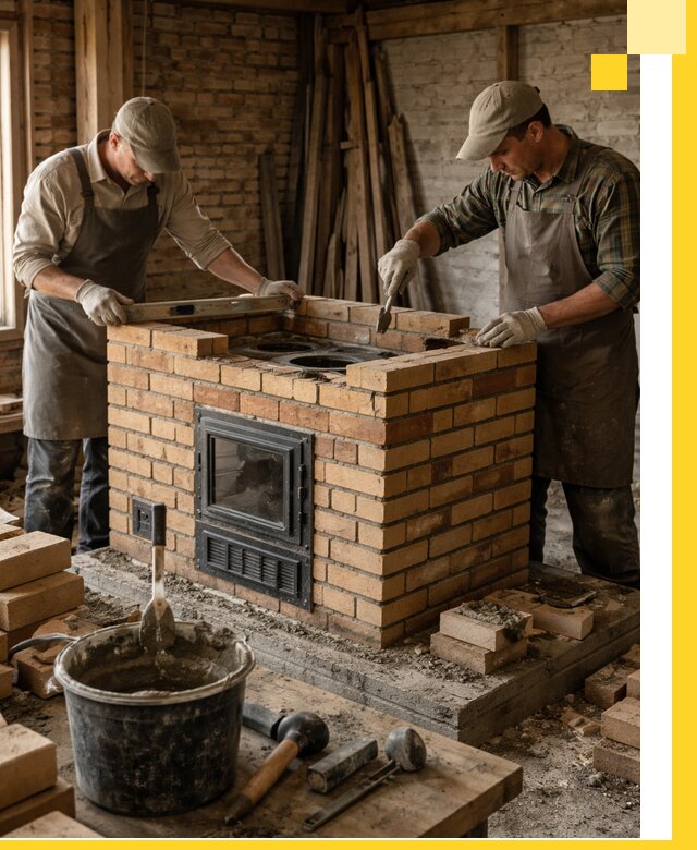 Изготовление и установка варочных печей под ключ в Ижевске