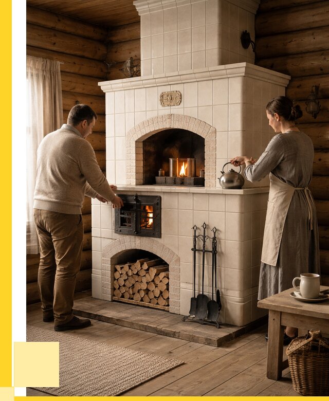 Русские печи в Ижевске: установка от 155805 р. ЭриданЖвс