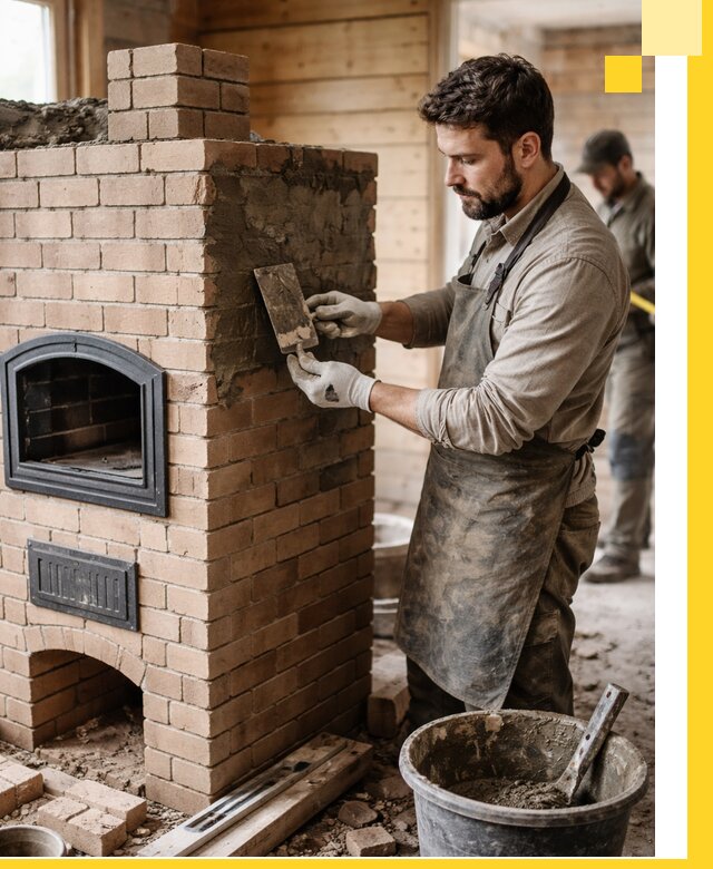 Изготовление и установка печей-шведок под ключ в Ижевске