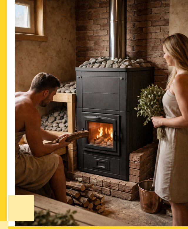 Кирпичная печь для бани на заказ в Ижевске от 57129 р. | ЭриданЖвс