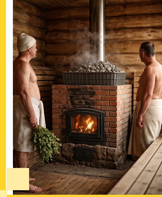 Печи для парной в Ижевске под ключ от 67516 р. - ЭриданЖвс