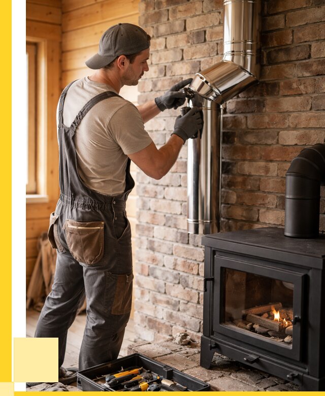 Монтаж дымоходов для печей в Ижевске от 7790 р. | ЭриданЖвс