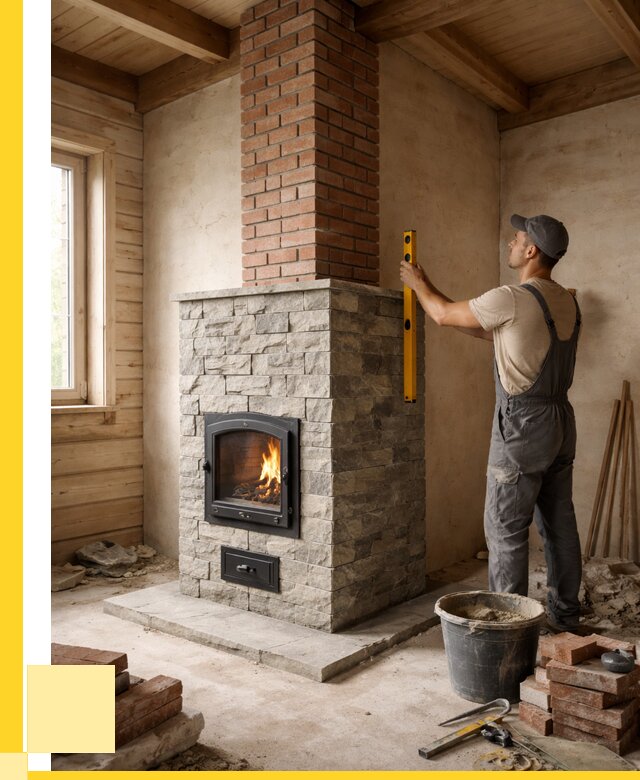 Печи и дымоходы под ключ в Ижевске от 46742 р., ЭриданЖвс