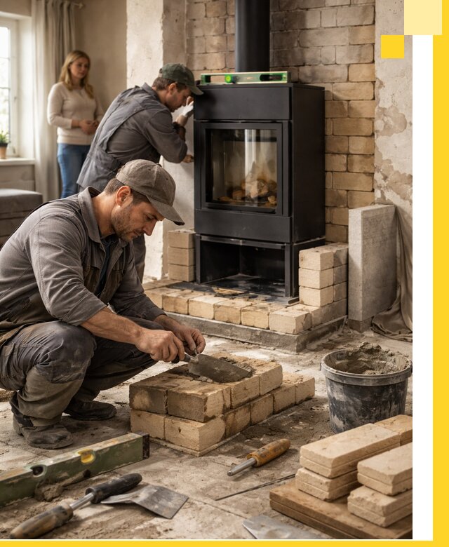 Печи и камины под ключ: проект, установка в Ижевске