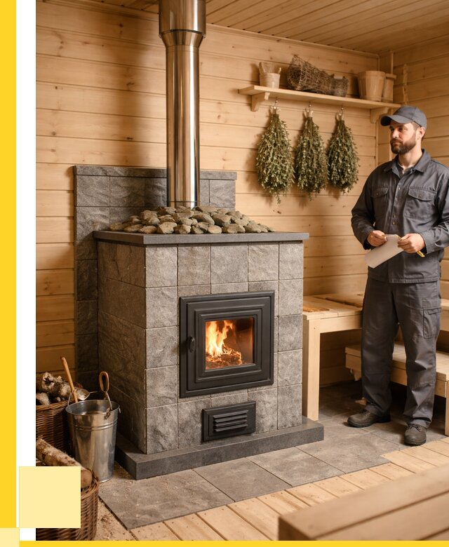 Печи для бани под ключ в Ижевске от 124644 р. | ЭриданЖвс