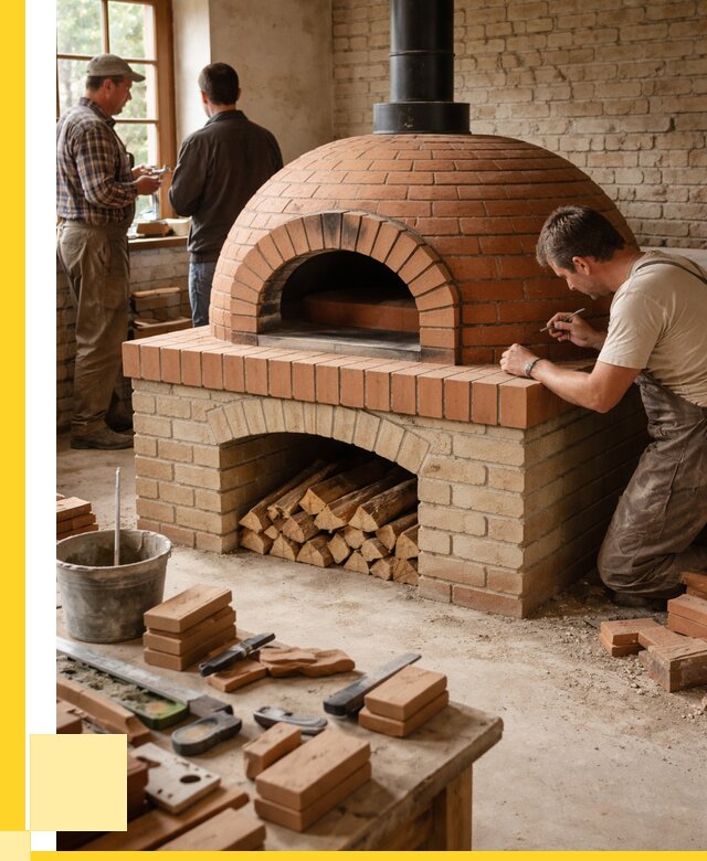 Помпейская печь дровяная для пиццы в Ижевске | ЭриданЖвс от 207740 р.