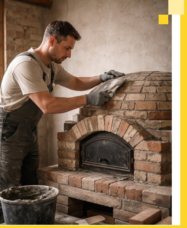 Изготовление и монтаж помпейских печей на заказ в Ижевске