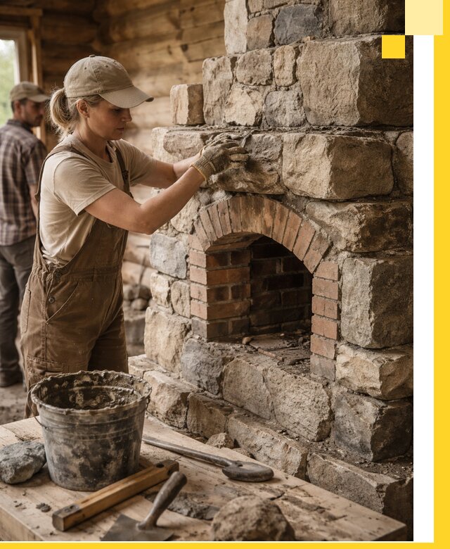 Каменные печи на заказ и монтаж в Ижевске, долговечные решения