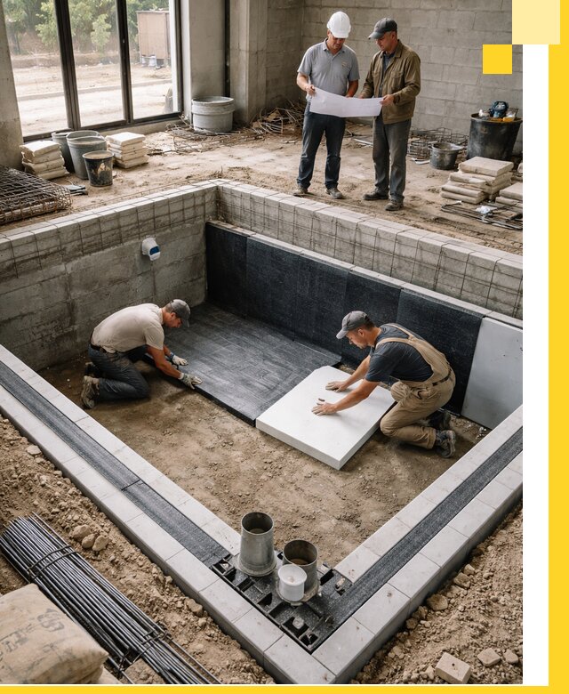 Проекты частных и общественных бассейнов под ключ в Ижевске