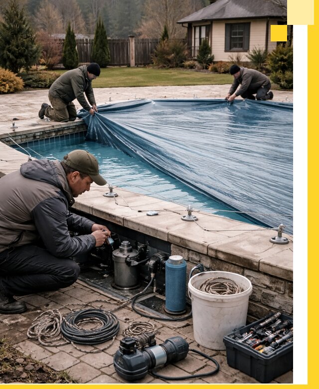 Консервация бассейнов в Ижевске: подготовка к длительному хранению