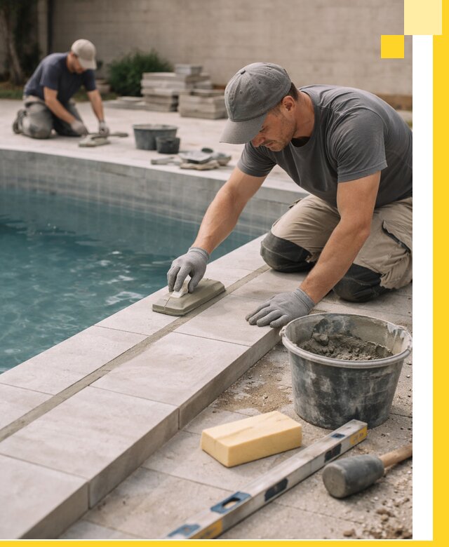 Отделка бассейнов в Ижевске: декоративная отделка и гидроизоляция