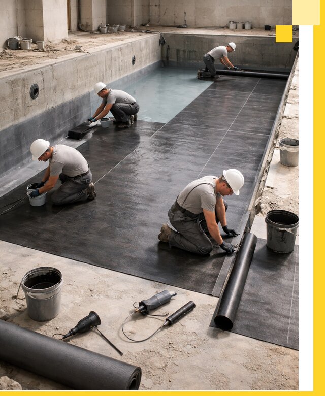 Профессиональная гидроизоляция бассейнов и чаш в Ижевске под ключ