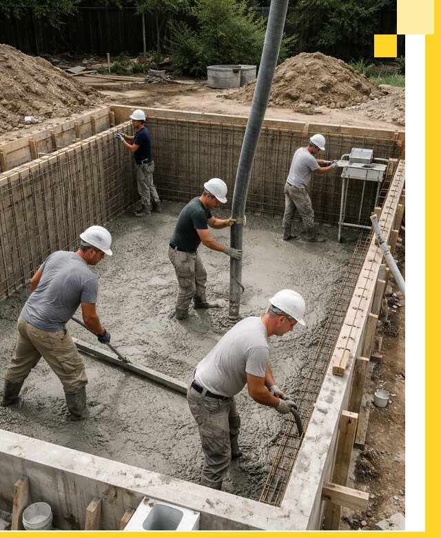 Строительство бетонных бассейнов под ключ в Ижевске