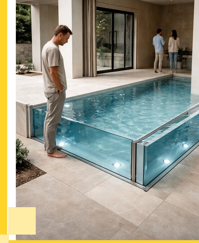 Стеклянные бассейны в Ижевске от 1246440 р. | ЭриданЖвс — мозаика