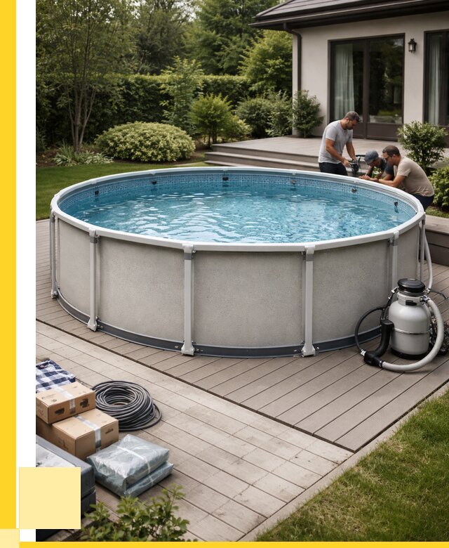 Купить каркасные бассейны в Ижевске от 46742 р. | ЭриданЖвс