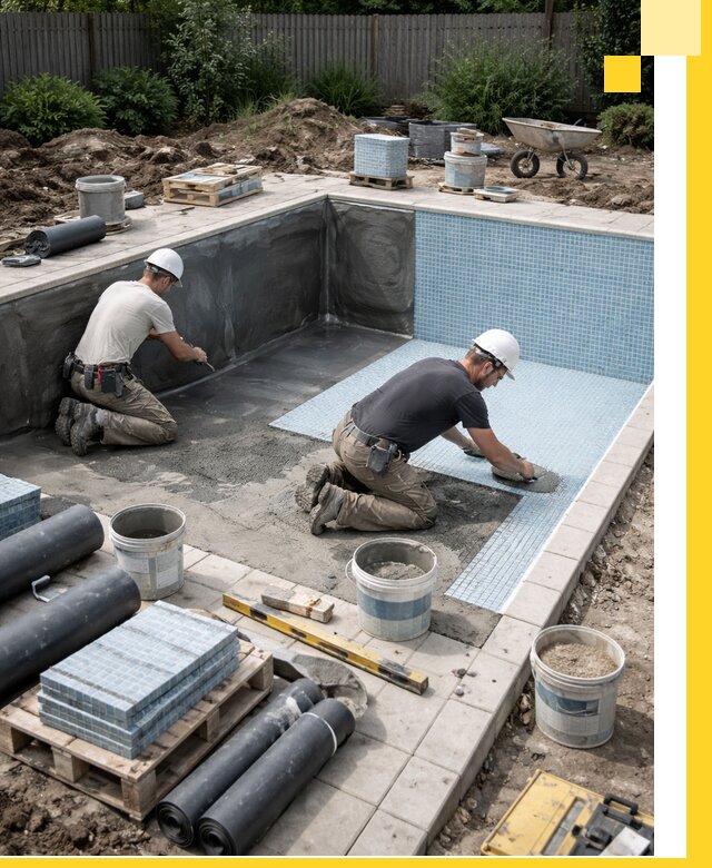 Проектирование и строительство стационарных бассейнов в Ижевске