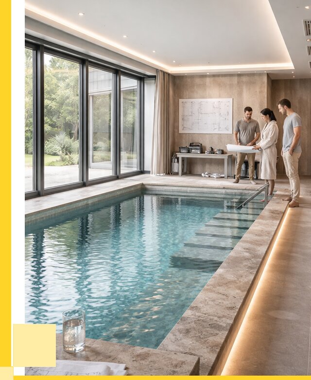 Закрытые бассейны под ключ в Ижевске от 2596750 р. | ЭриданЖвс