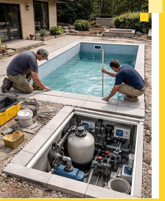 Строительство качественных домашних бассейнов под ключ в Ижевске