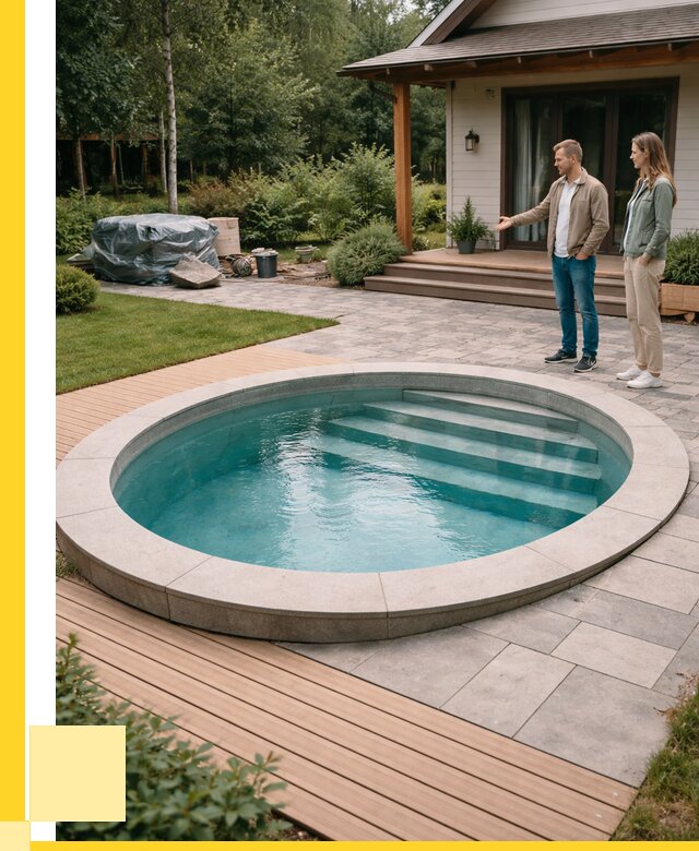 Бассейн на даче под ключ в Ижевске от 207740 р., ЭриданЖвс