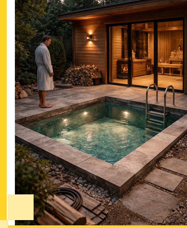 Бани с бассейном под ключ в Ижевске от 98677 р. | ЭриданЖвс