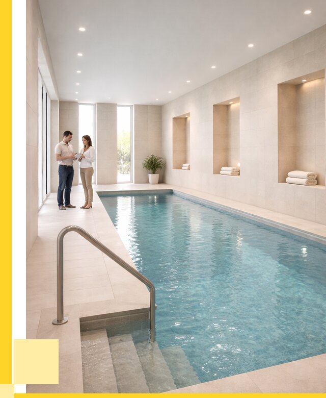 Бассейны в помещении под ключ в Ижевске от 1558050 р. | ЭриданЖвс