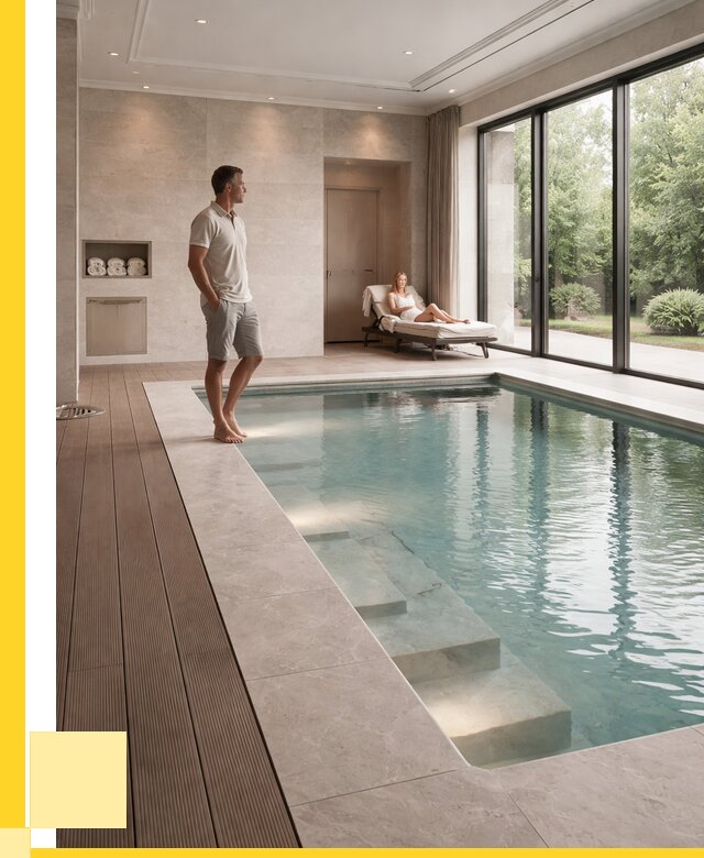 Бассейны в коттедже под ключ в Ижевске от 1246440 р. | ЭриданЖвс