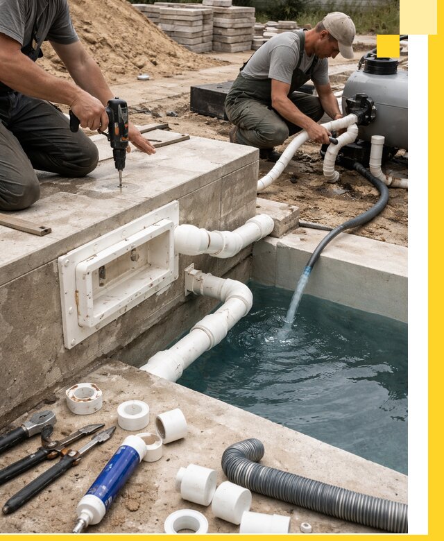 Строительство скиммерных бассейнов под ключ в Ижевске