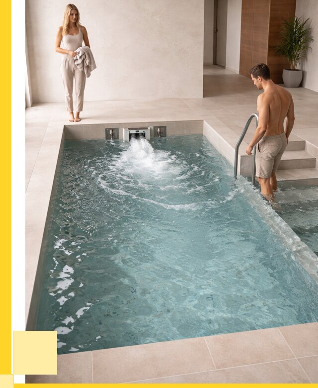 Бассейн с противотоком в Ижевске от 259675 р. | ЭриданЖвс