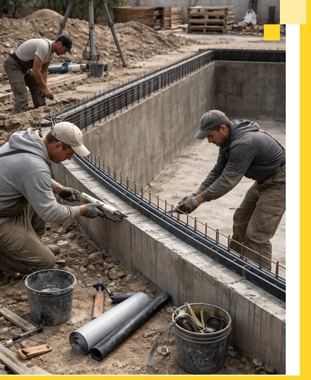 Качественный монтаж чаши бассейна в Ижевске под ключ с гарантией