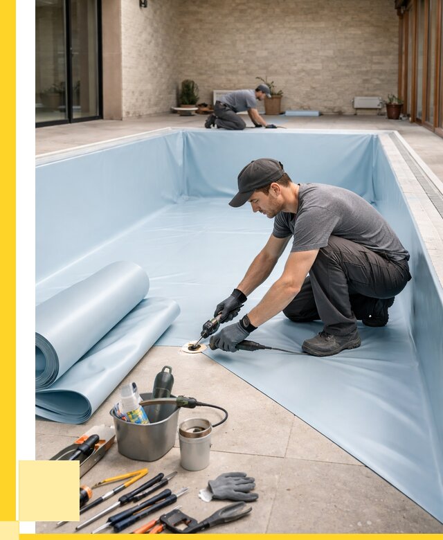 Пленка ПВХ для бассейнов в Ижевске от 2597 р. | ЭриданЖвс