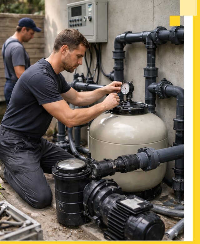 Поставка и монтаж фильтровального оборудования для бассейнов в Ижевске