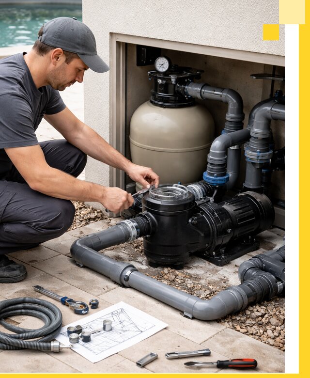 Поставка, монтаж и сервис насосов для бассейнов в Ижевске