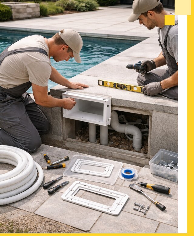 Поставка и установка скиммеров для бассейнов в Ижевске