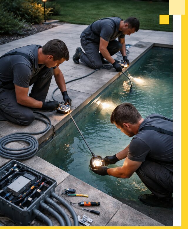 Профессиональное освещение бассейнов в Ижевске: дизайн и монтаж