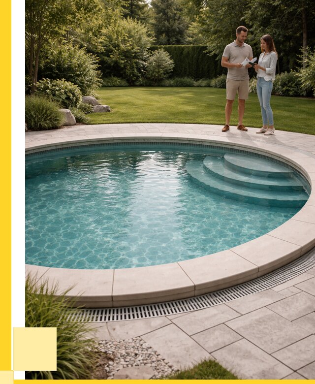 Круглые каркасные бассейны купить в Ижевске от 259675 р. | ЭриданЖвс