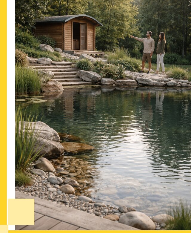 Природные бассейны под ключ в Ижевске от 467415 р. | ЭриданЖвс