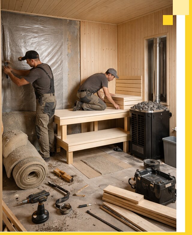 Проекты саун под ключ в Ижевске дизайн и строительство