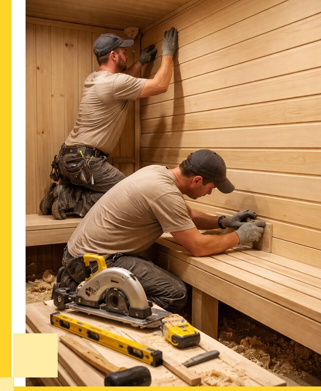 Обшивка саун вагонкой в Ижевске от 2597 р. | ЭриданЖвс