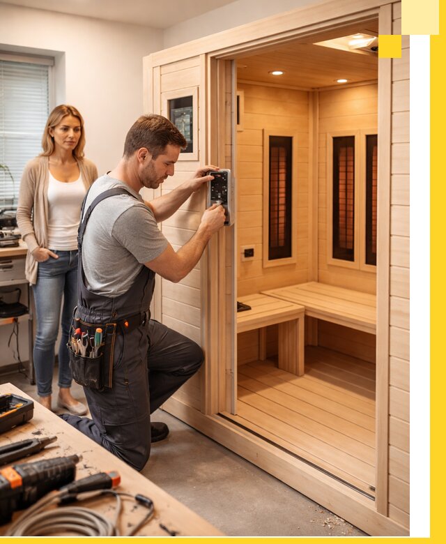 Инфракрасные сауны под ключ в Ижевске продажа и установка