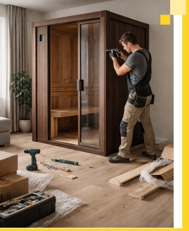 Установка и производство мини саун под ключ в Ижевске