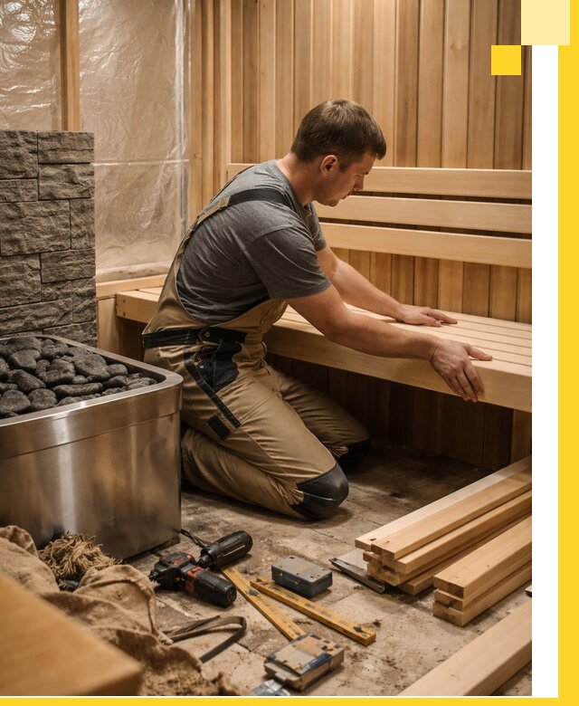 Сауны для дома под ключ с проектированием и монтажом в Ижевске