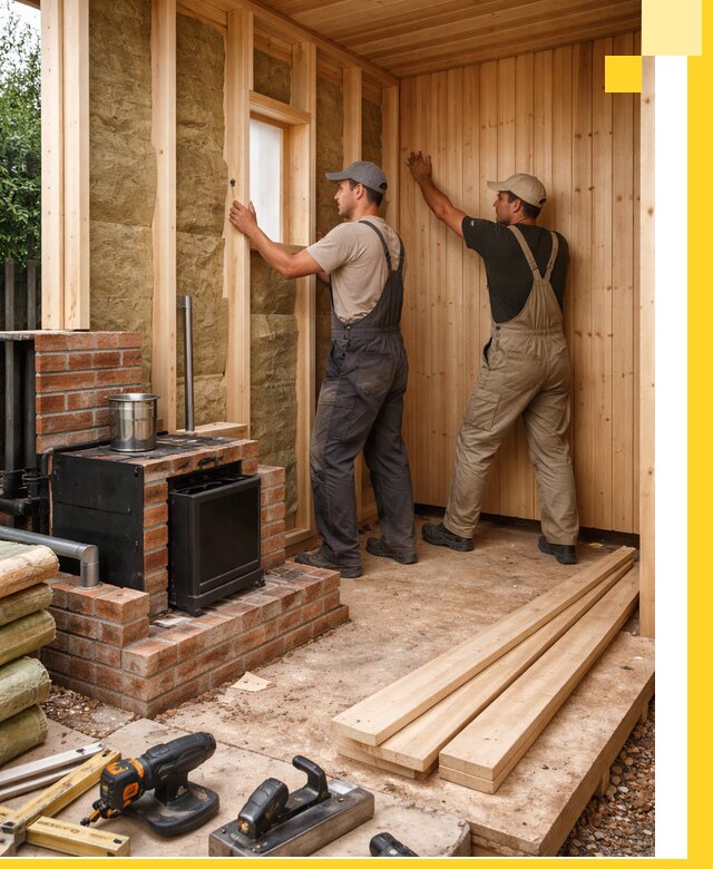 Строительство и установка дачных саун под ключ в Ижевске