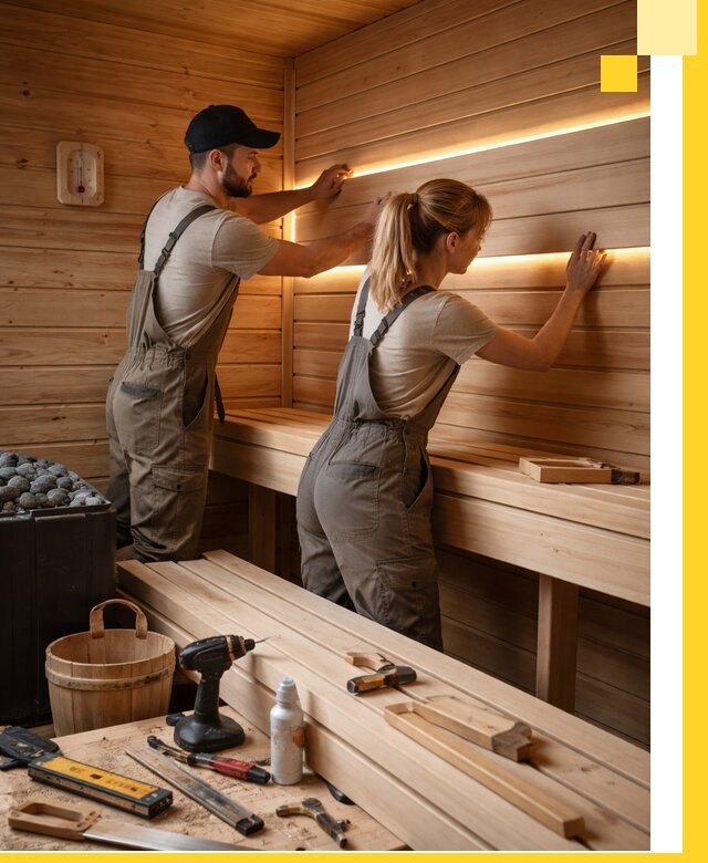 Дизайн саун и бань под ключ с индивидуальным проектом в Ижевске